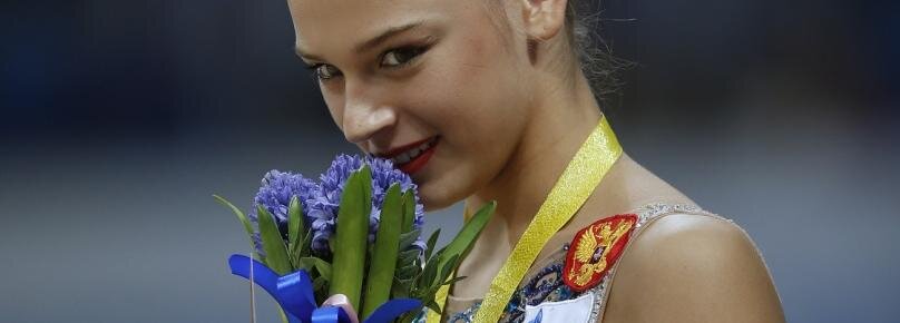 Конкурс красоты. Лучшие кадры московского этапа гран-при по художественной гимнастике