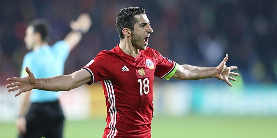 Мхитарян в девятый раз признан лучшим футболистом Армении