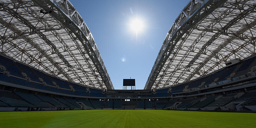 Стадион, на котором сборная России сыграет с Бельгией