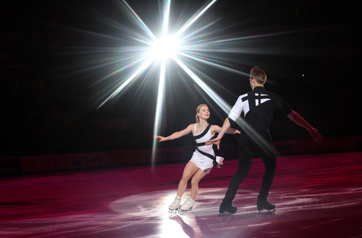 Тарасова и Морозов лидируют после короткой программы на чемпионате мира
