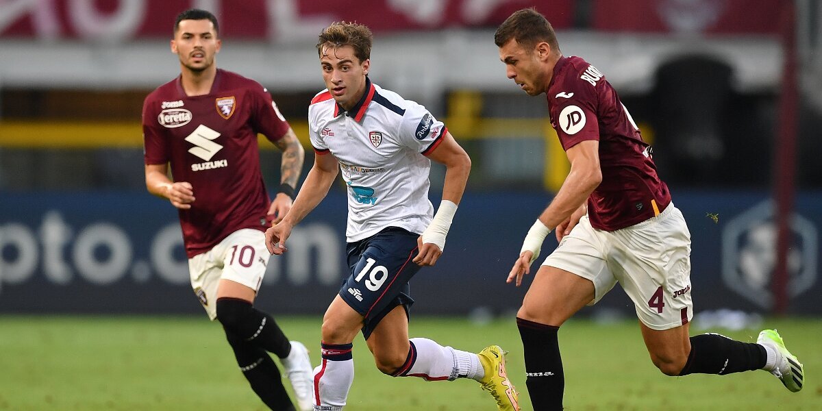 «Торино» сыграл вничью с «Кальяри» в домашнем матче чемпионата Италии