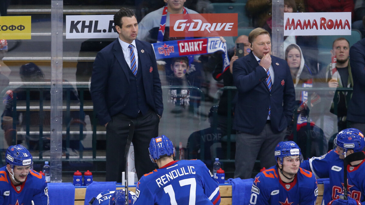 Главный тренер СКА рассказал, что стало причиной поражения от «Металлурга» в матче КХЛ