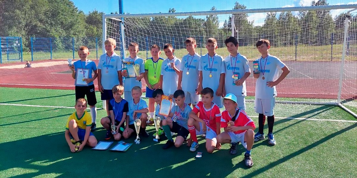 В Псковской области состоялся турнир по дворовому футболу