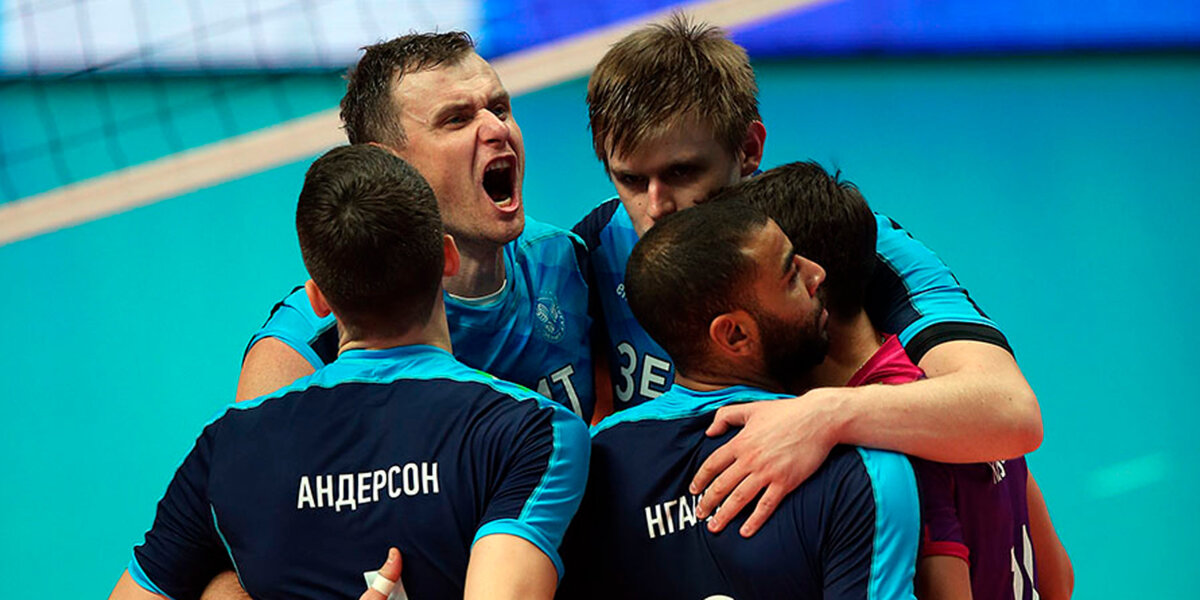 Волейболисты казанского «Зенита» обыграли «Франкфурт» в матче ЛЧ