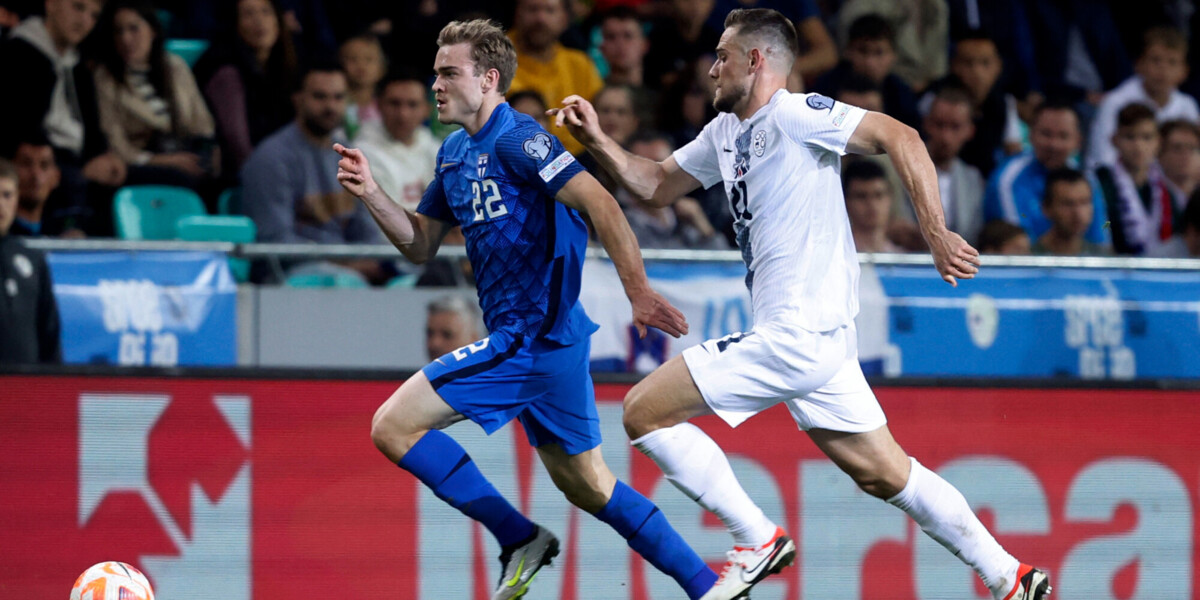 Дубль Шешко помог сборной Словении разгромить команду Финляндии в матче отбора Евро‑2024