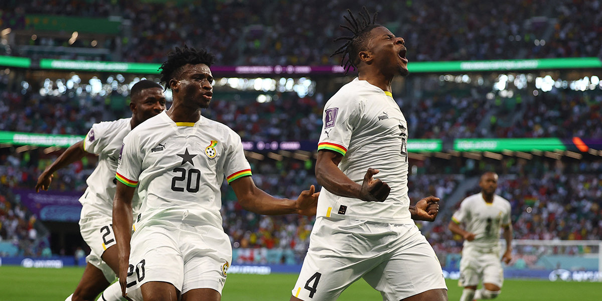 Южная Корея — Гана — 0:1: Салису вывел африканскую команду вперед в матче ЧМ-2022 (видео)