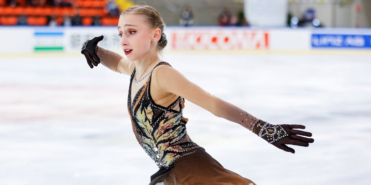 Муравьева победила в короткой программе на этапе Кубка России в Перми, Самодурова — 3-я