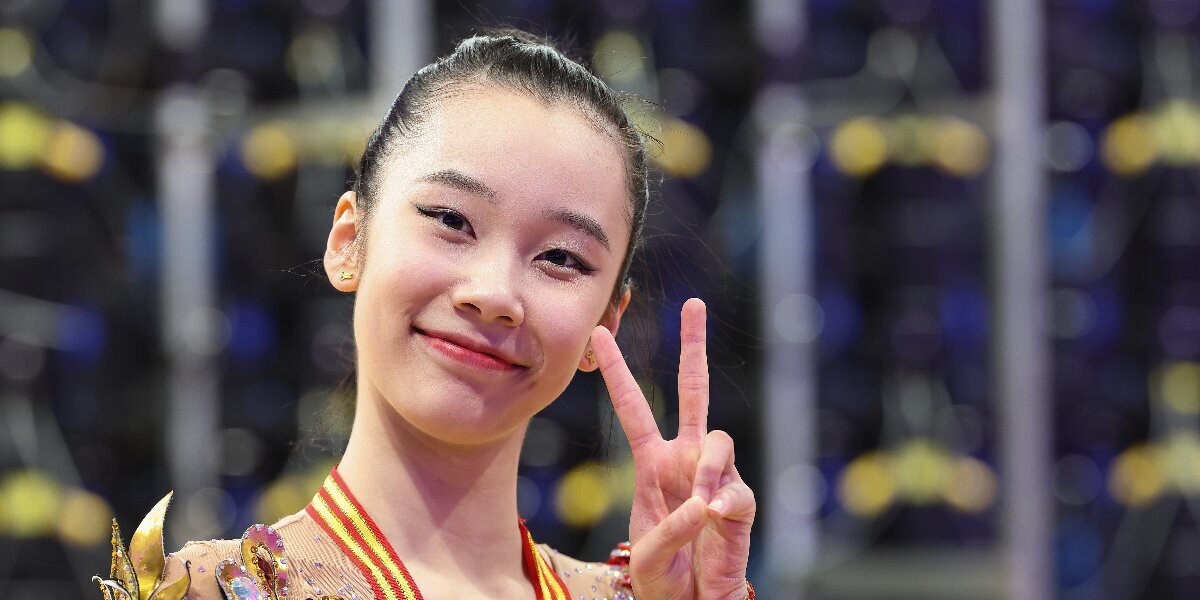 Китайская гимнастка Юэ Чжао — об участии в МФУС: «Переживала, россиянки сильные соперницы»