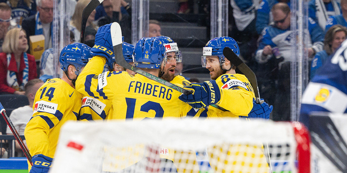 Финляндия потерпела первое поражение на ЧМ-2022 по хоккею, проиграв Швеции по буллитам