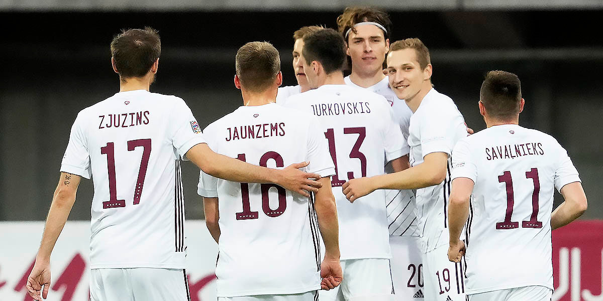 Латвия разгромила сборную Андорры в низшем дивизионе Лиги наций