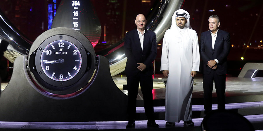 Организаторы ЧМ-2022 в Катаре запустили часы обратного отсчета до старта турнира