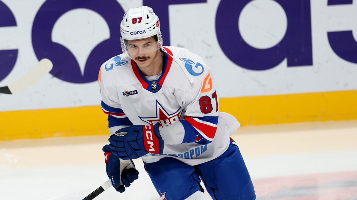 Дубль Голдобина принес СКА победу над «Шанхайскими Драконами» в матче КХЛ