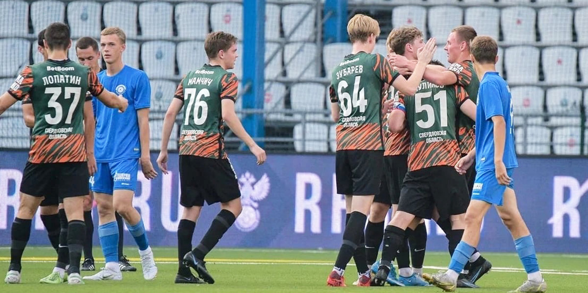 «Урал» забил восемь безответных мячей «Оренбургу» в матче Молодежной лиги