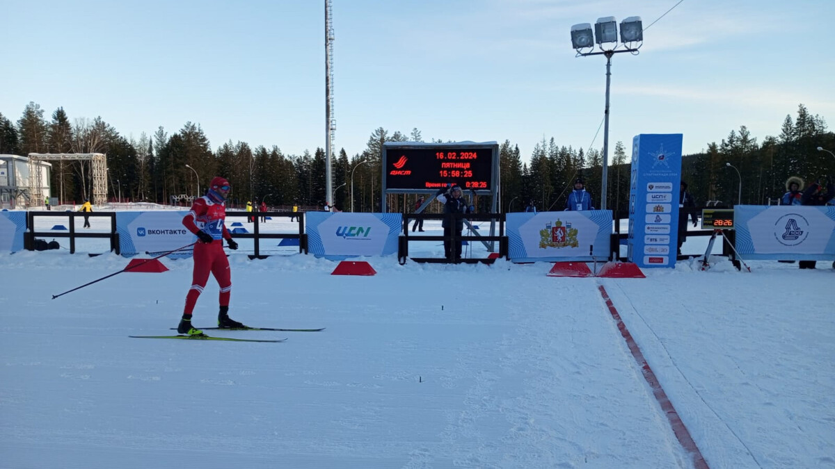 Мастиев победил в лыжном двоеборье на Спартакиаде сильнейших