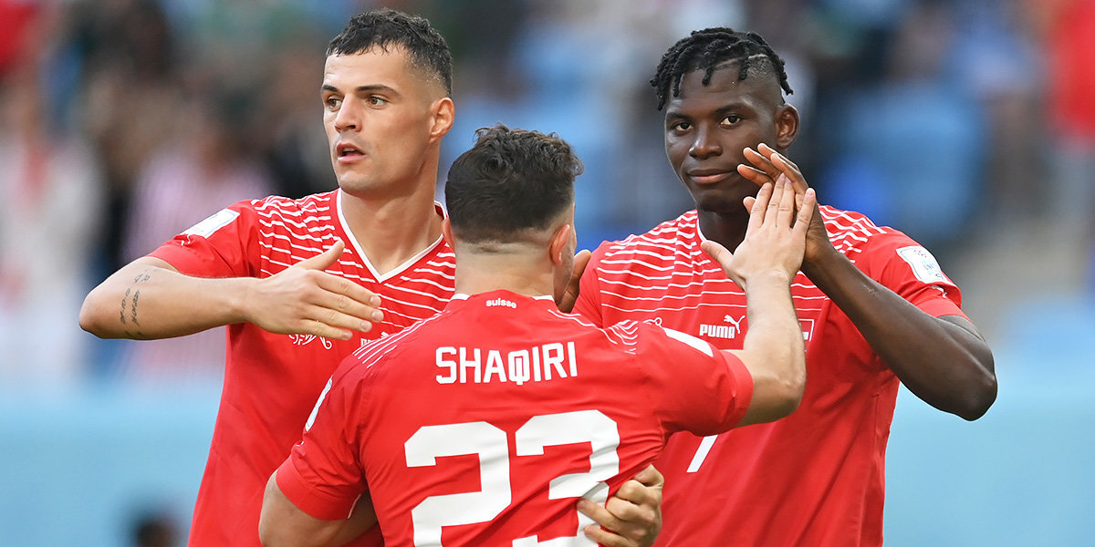 Сборная Швейцарии победила команду Камеруна в матче ЧМ-2022