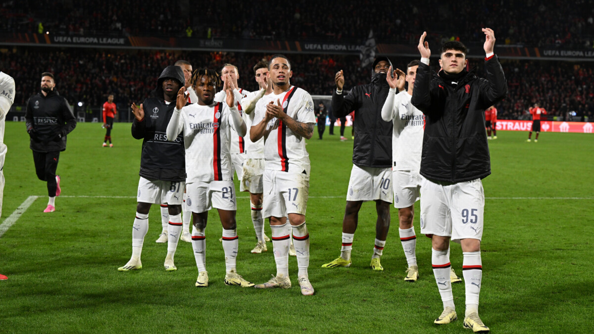 «Милан» проиграл «Ренну» в ответном матче Лиги Европы, но вышел в 1/8 финала турнира