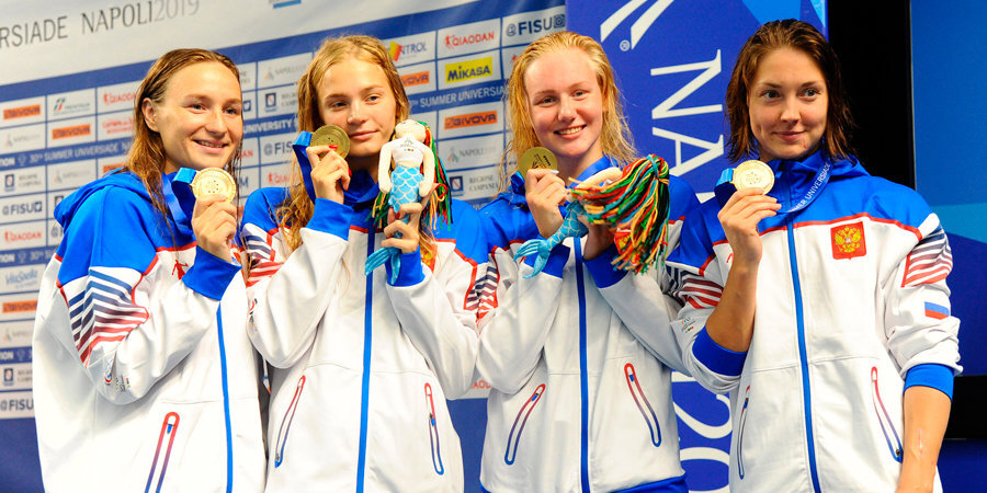 Сборная России завоевала 82 медали на Универсиаде в Неаполе
