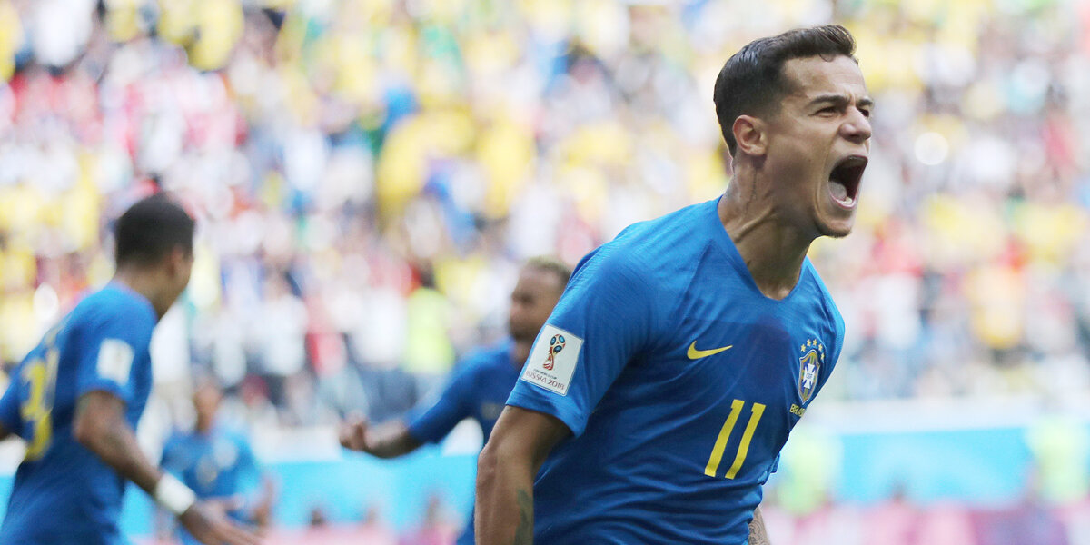 Бразилия обыграла Коста-Рику, забив 2 мяча в добавленное время. Голы и лучшие моменты