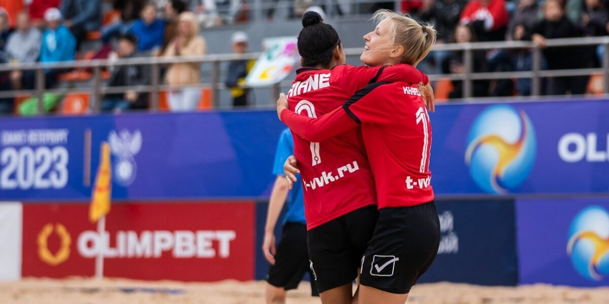 Хет‑трик да Косты Араужо принес «Звезде» победу в финале женского чемпионата России по пляжному футболу