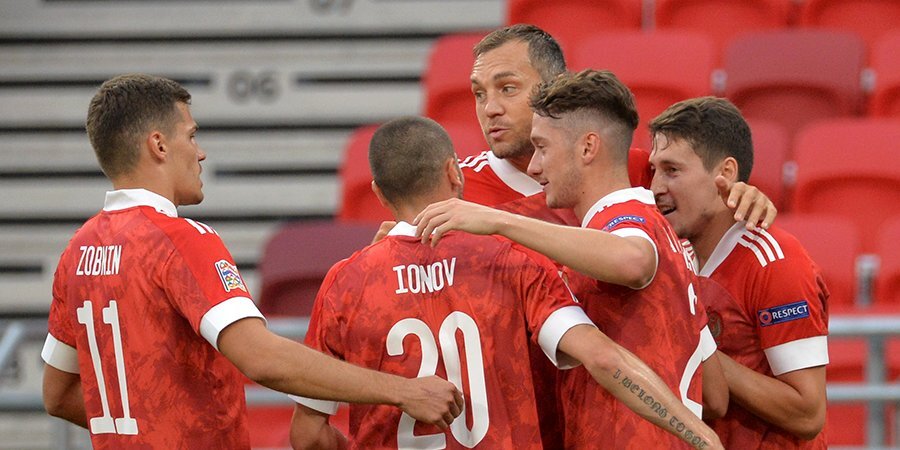 Сборная России удержала победный счет в матче с Венгрией в Лиге наций