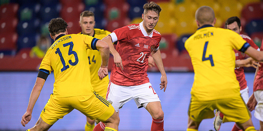 Болельщики признали Антона Миранчука лучшим игроком матча Россия — Швеция