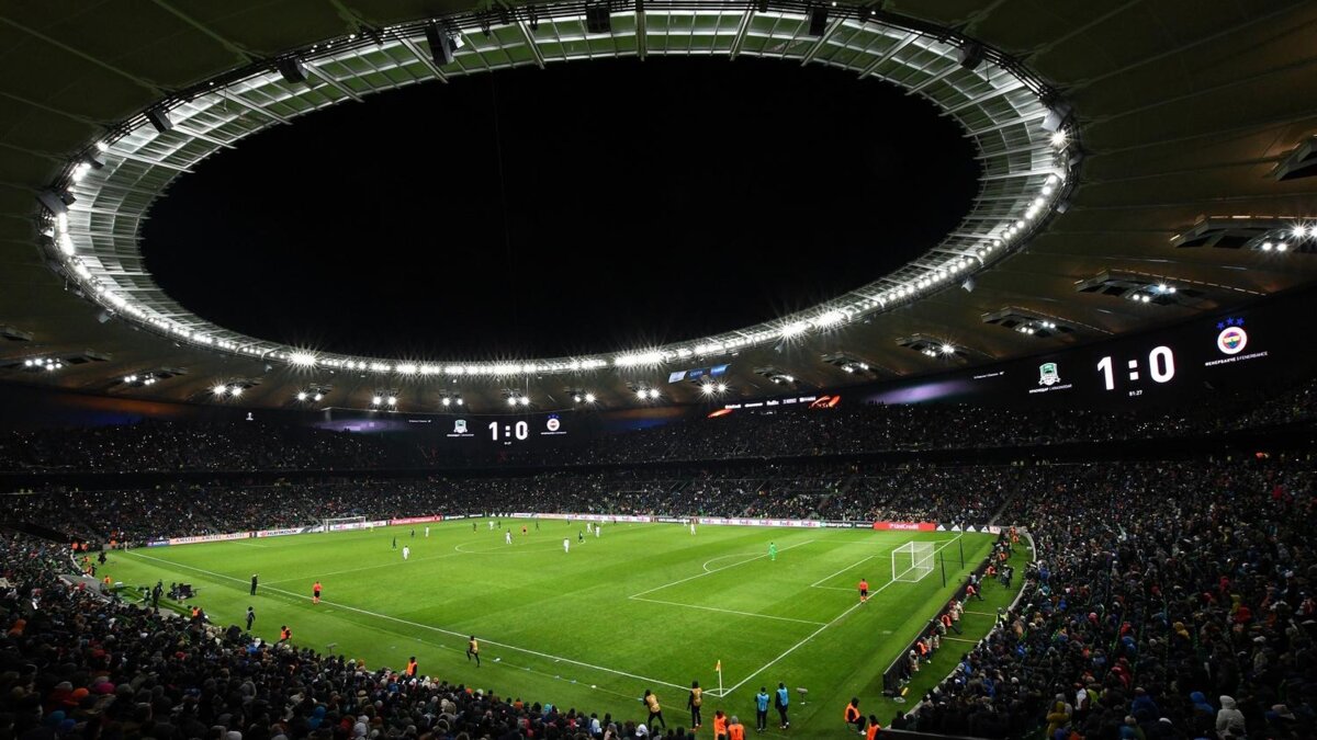 Средняя посещаемость матчей «Краснодара» на новом стадионе – 23 тысячи зрителей