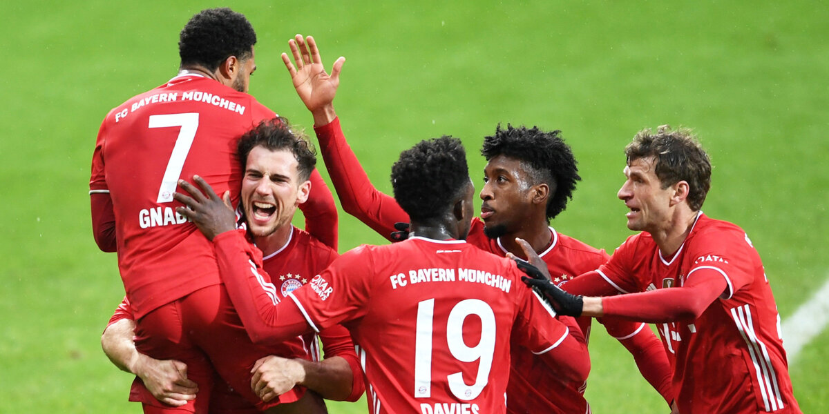 «Бавария» стала третьим клубом в истории, забившим 1000 голов в еврокубках
