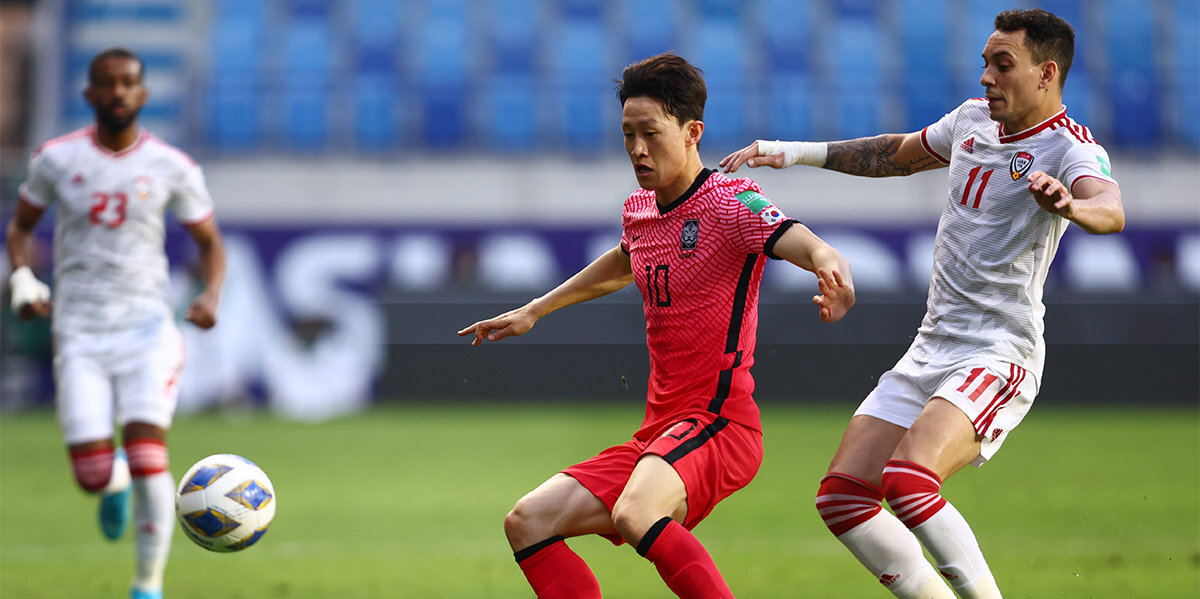 Сборная ОАЭ обыграла Корею в квалификации ЧМ-2022 и в стыковых матчах сыграет с Австралией
