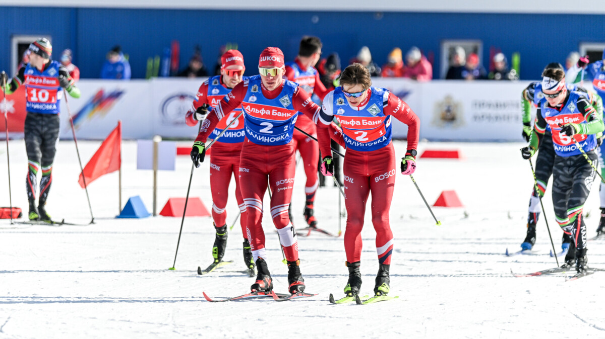 Чемпионат России по лыжным гонкам, мужская эстафета, где смотреть трансляцию 22 марта