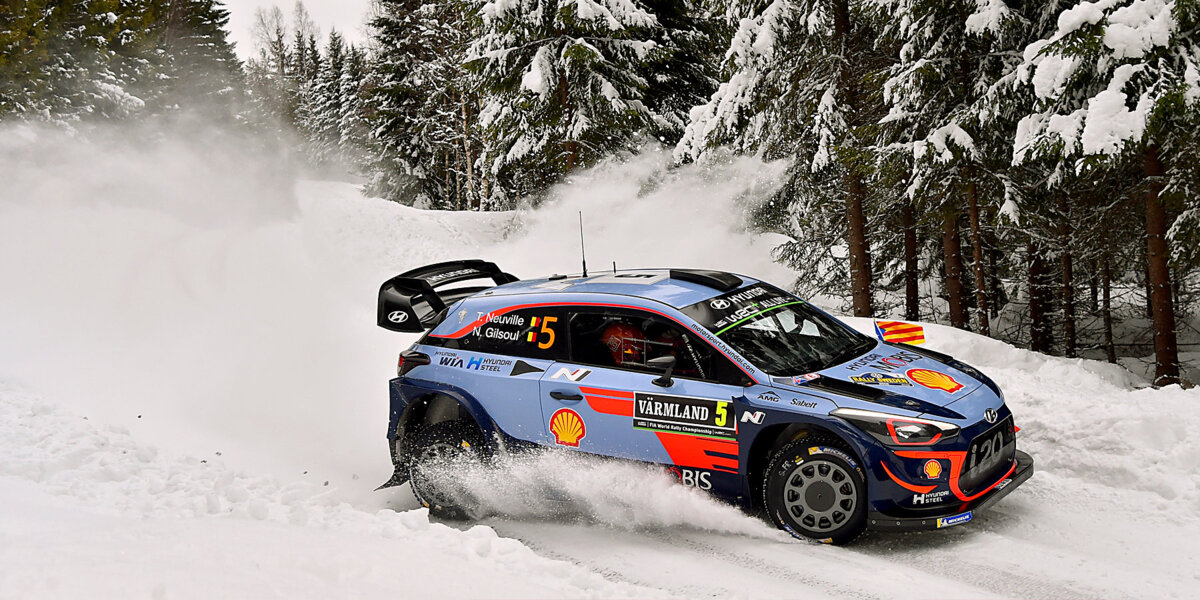 Невилль выиграл этап WRC в Швеции