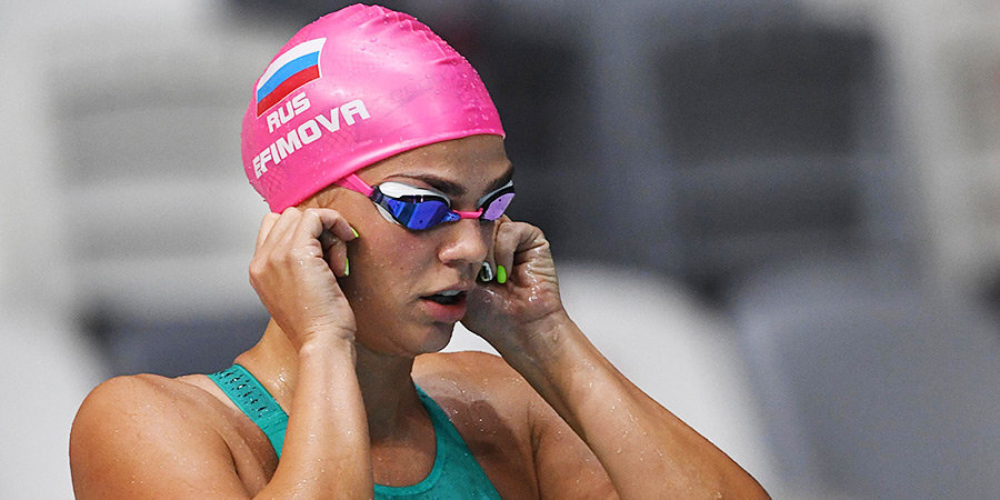 Ефимова пробилась в финал 100-метровки брассом с четвертым результатом, Чикунова — первая запасная