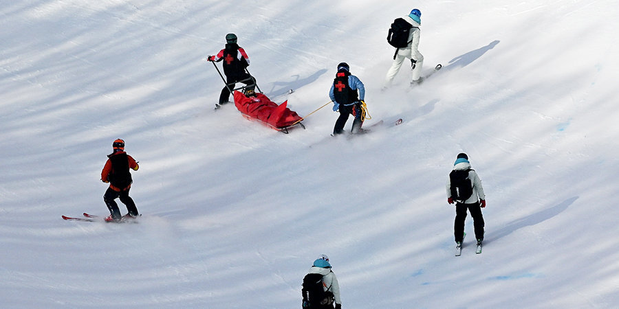 Швейцарский горнолыжник Шабло на скорости более 100 км/ч улетел в ограждение и получил травмы на ОИ-2022