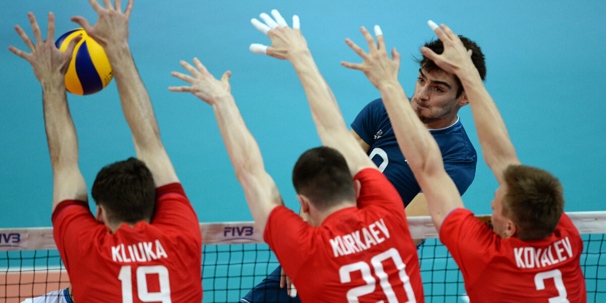 Российские волейболисты проиграли в финале чемпионата мира U-23