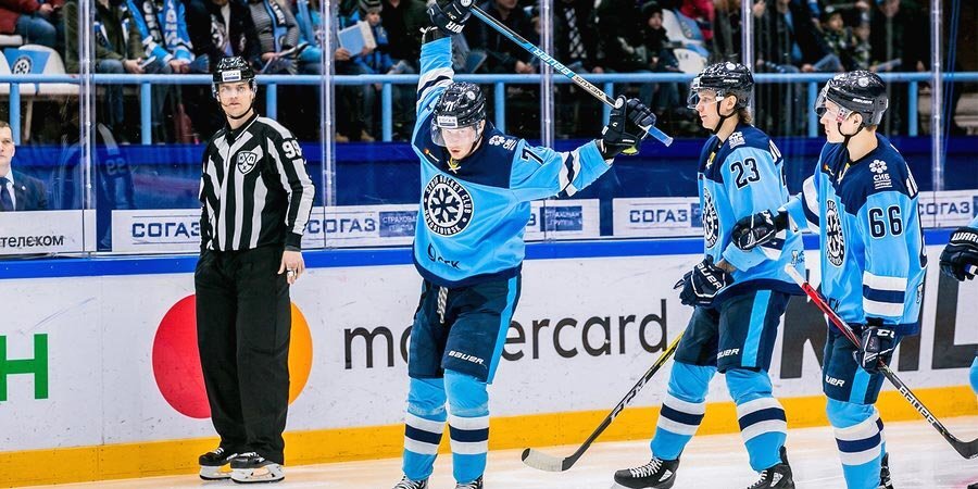 «Сибирь» закончила регулярный чемпионат КХЛ победой над рижским «Динамо»