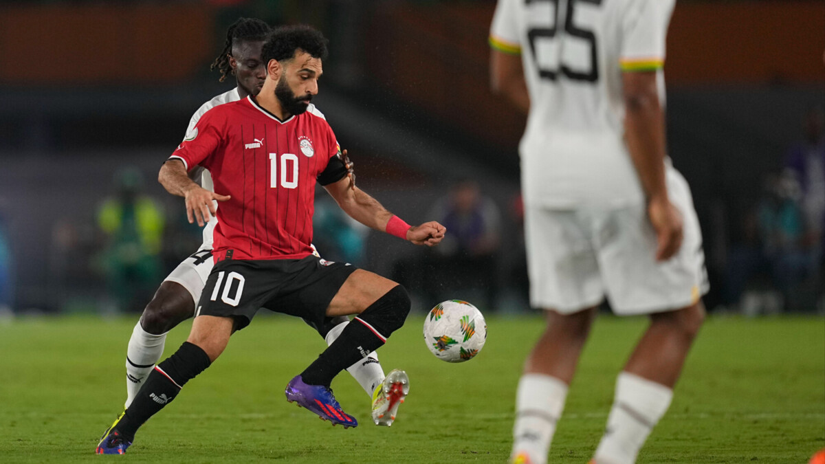 Сборная Египта сыграла вничью с командой Ганы в матче Кубка африканских наций