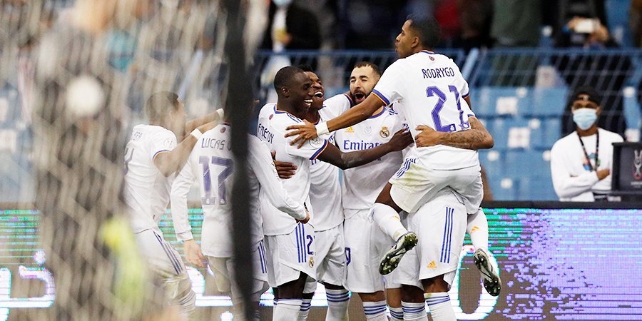 «Реал» в 12-й раз победил в Суперкубке Испании, обыграв в финале «Атлетик»