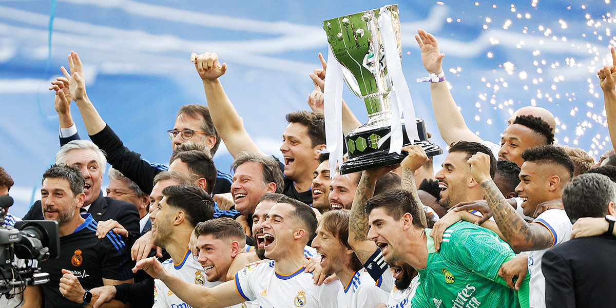 Мадридский «Реал» в 35-й раз стал чемпионом Испании