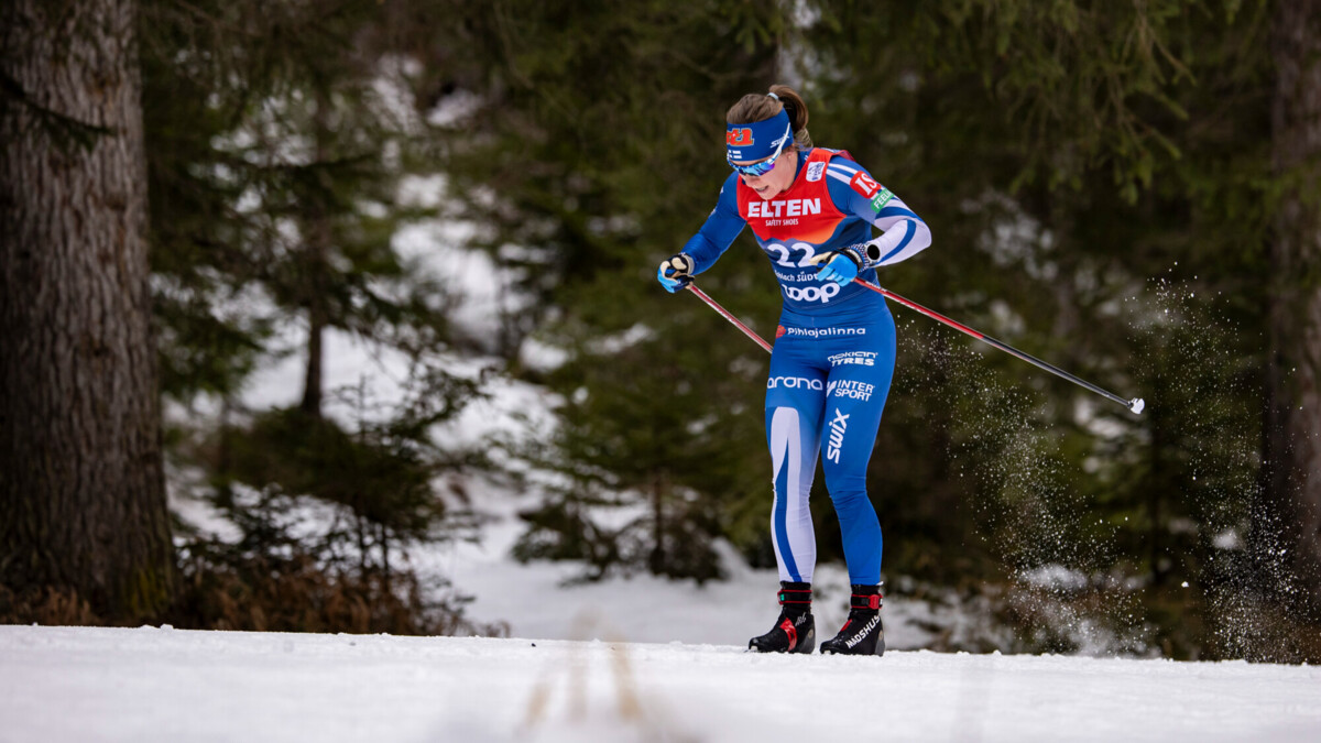 Лыжница Пармакоски выиграла индивидуальную гонку на 20 км на этапе Кубка мира в Лахти