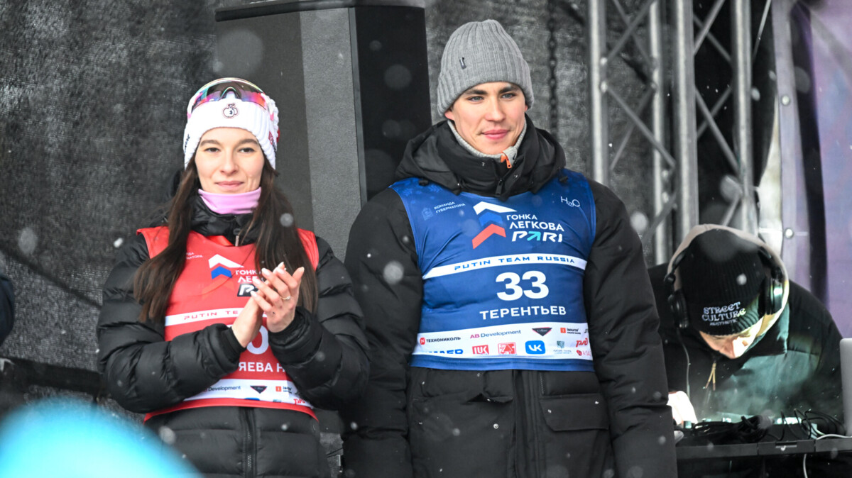 Лыжники Наталья и Александр Терентьевы ждут ребенка