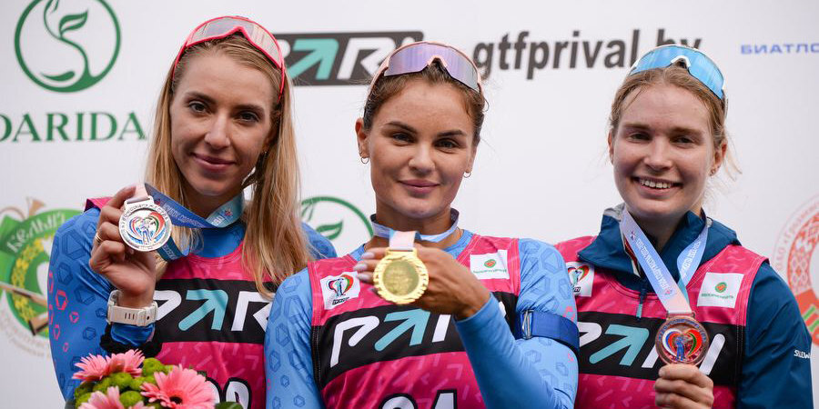 Гербулова выиграла спринт на втором этапе биатлонного Кубка Содружества в Раубичах
