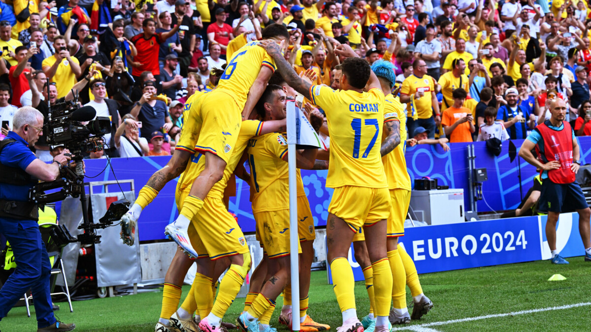 Сборная Румынии со счетом 3:0 обыграла Украину в матче ЕВРО‑2024