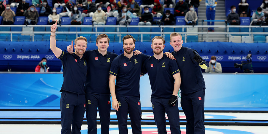 Мужская сборная Швеции завоевала золото Игр в керлинге