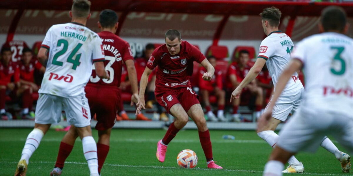 «Рубин» и «Локомотив» не забили голов в первом тайме матча Кубка России
