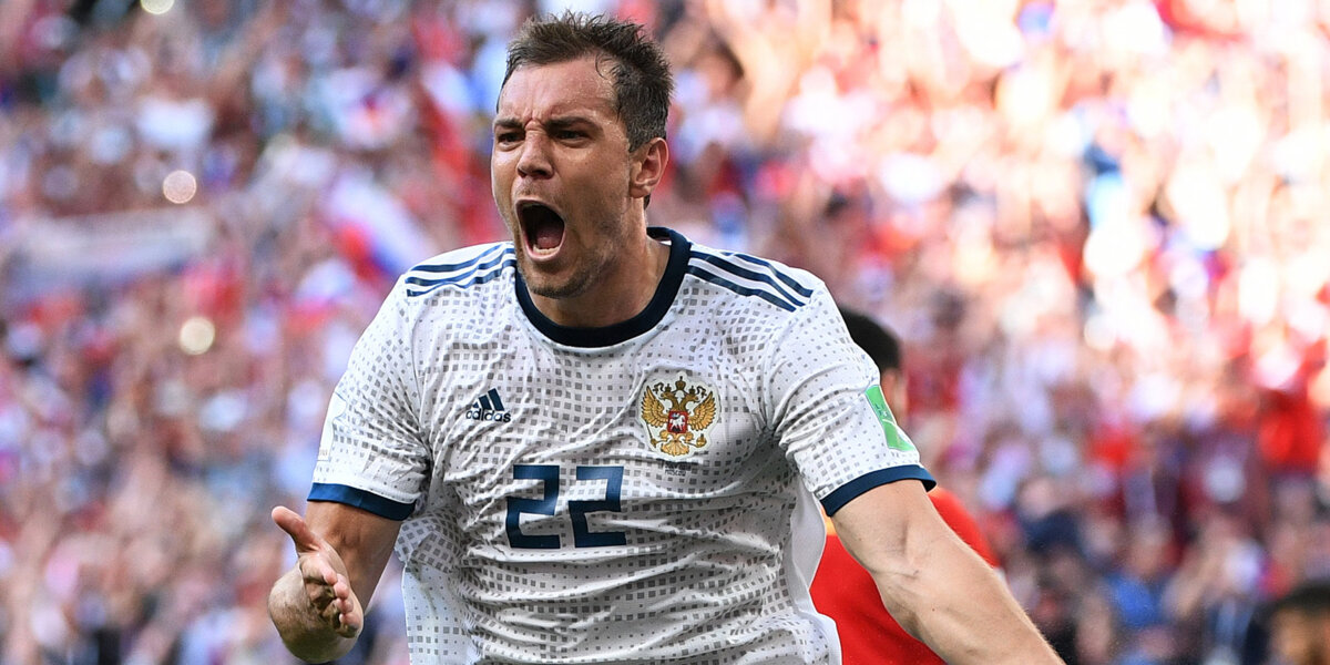 Дзюба догнал Сычева по количеству мячей за сборную России