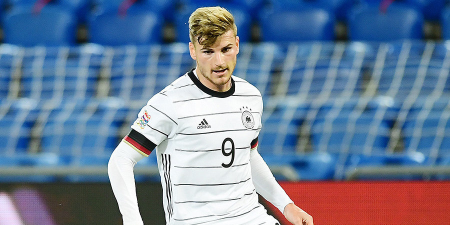 Сборная Германии забила четыре мяча Исландии, Вернер отличился в концовке
