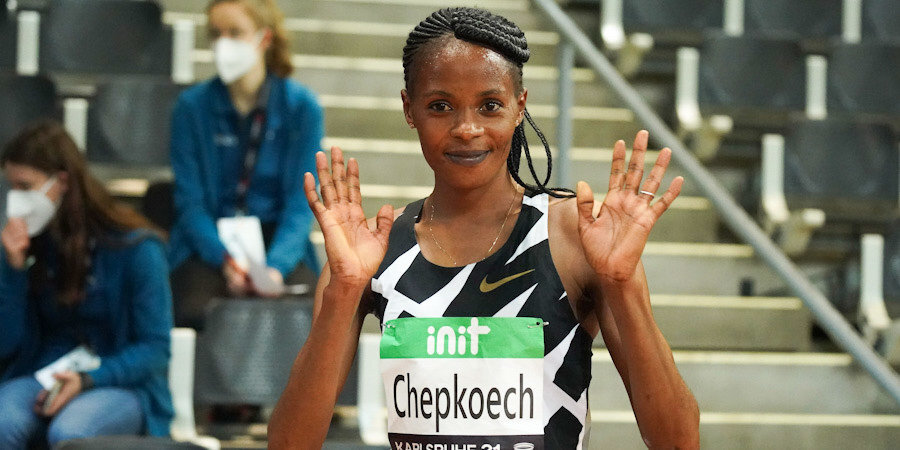 Кенийка Чепкоэч установила новый мировой рекорд в беге на 5 км