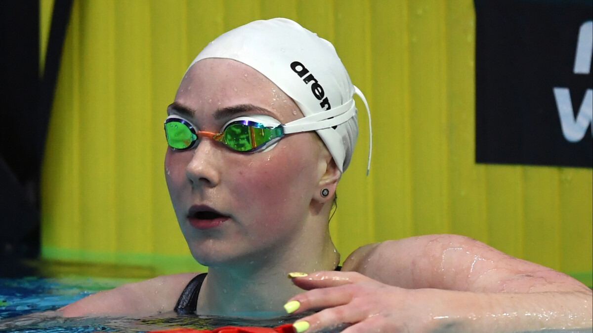 Дуплинская победила на дистанции 200 метров на спине на чемпионате России в Санкт‑Петербурге