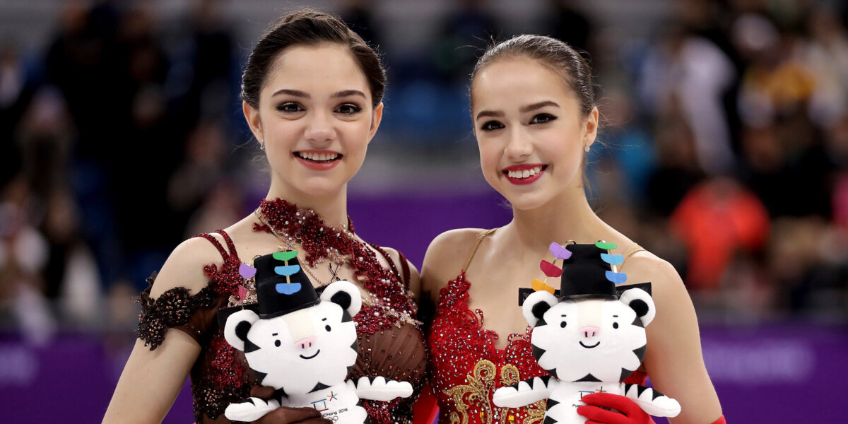 Загитову и Медведеву наградили медалями в Пхенчхане