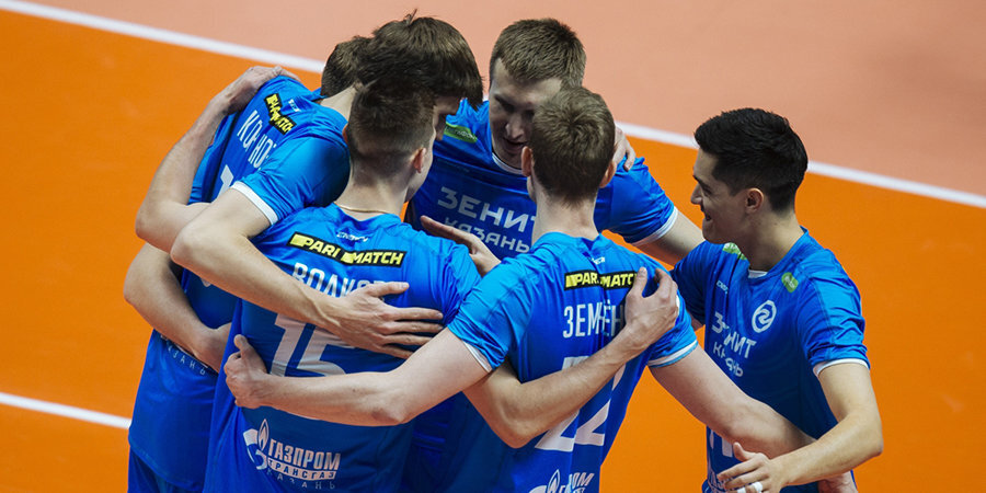 Волейболисты казанского «Зенита» победили «Белогорье» в матче «Финала шести» Суперлиги
