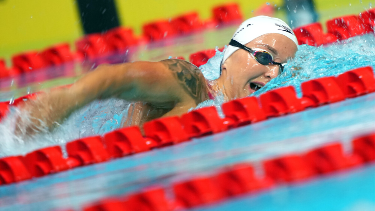 Егорова победила на дистанции 400 метров вольным стилем на ЧР по плаванию на короткой воде